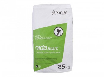 GIPS SZPACHLOWY NIDA START 25 KG LAFARGE