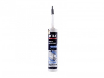 SILIKON SANITARNY SZARY 310ML TYTAN