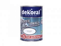 CHLOROKAUCZUK C BIAŁY 1L RAL 9003 DEKORAL