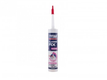 KLEJ MONTAŻOWY CLASSICFIX BEZBARWNY 310ML TYTAN